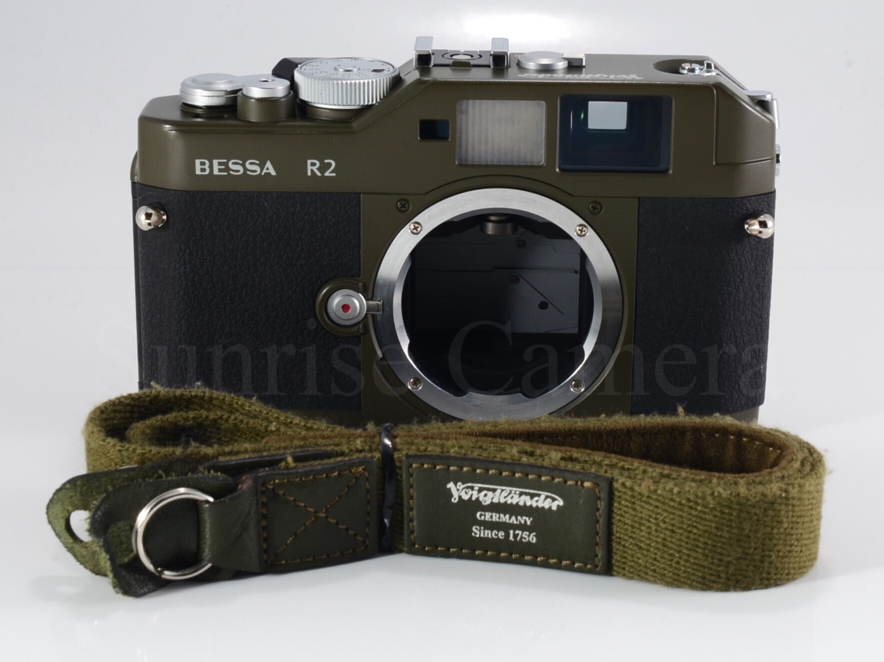 Voigtlander Bessa R2 オリーブ ボディ 整備済 フォクトレンダー