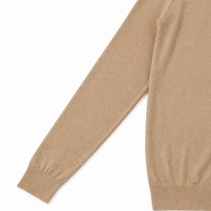 ★定価126,500円・新品未使用★ジョンスメドレー PAXEN パクセン 至高のシルク×カシミヤ 長袖ニット キャメル　サイズS, M