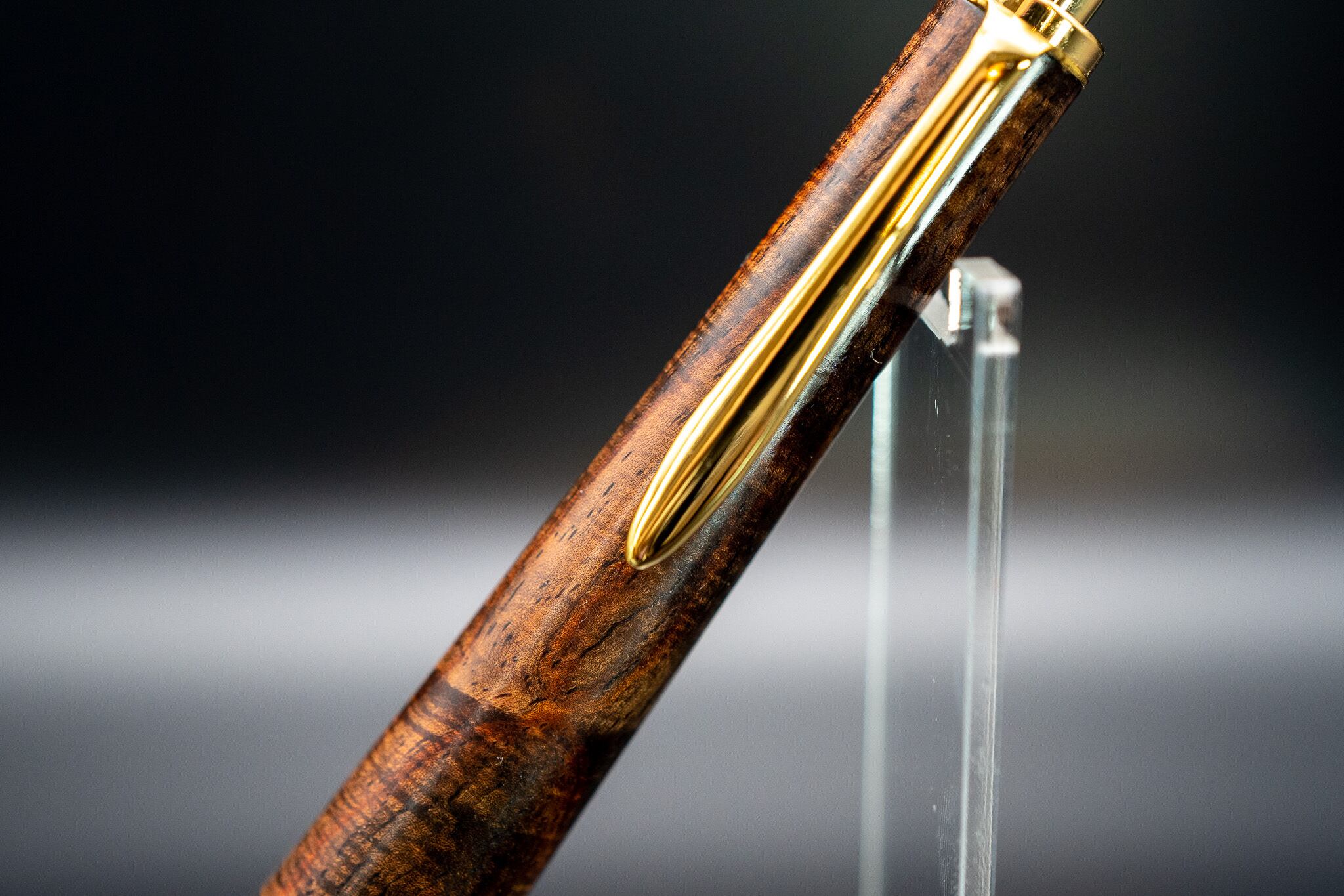 【21世紀最高峰の材】サイアミーズローズウッド マイクロカーリー 特上 gold MP