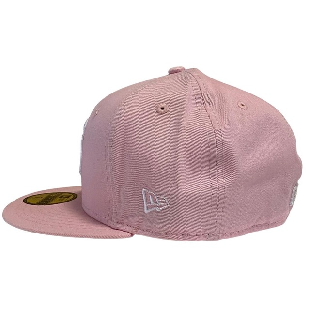 New Era 59Fifty Fitted Cap Newyork Yankees "Dead Stock" Baby Pink UV Gray |  MOOD