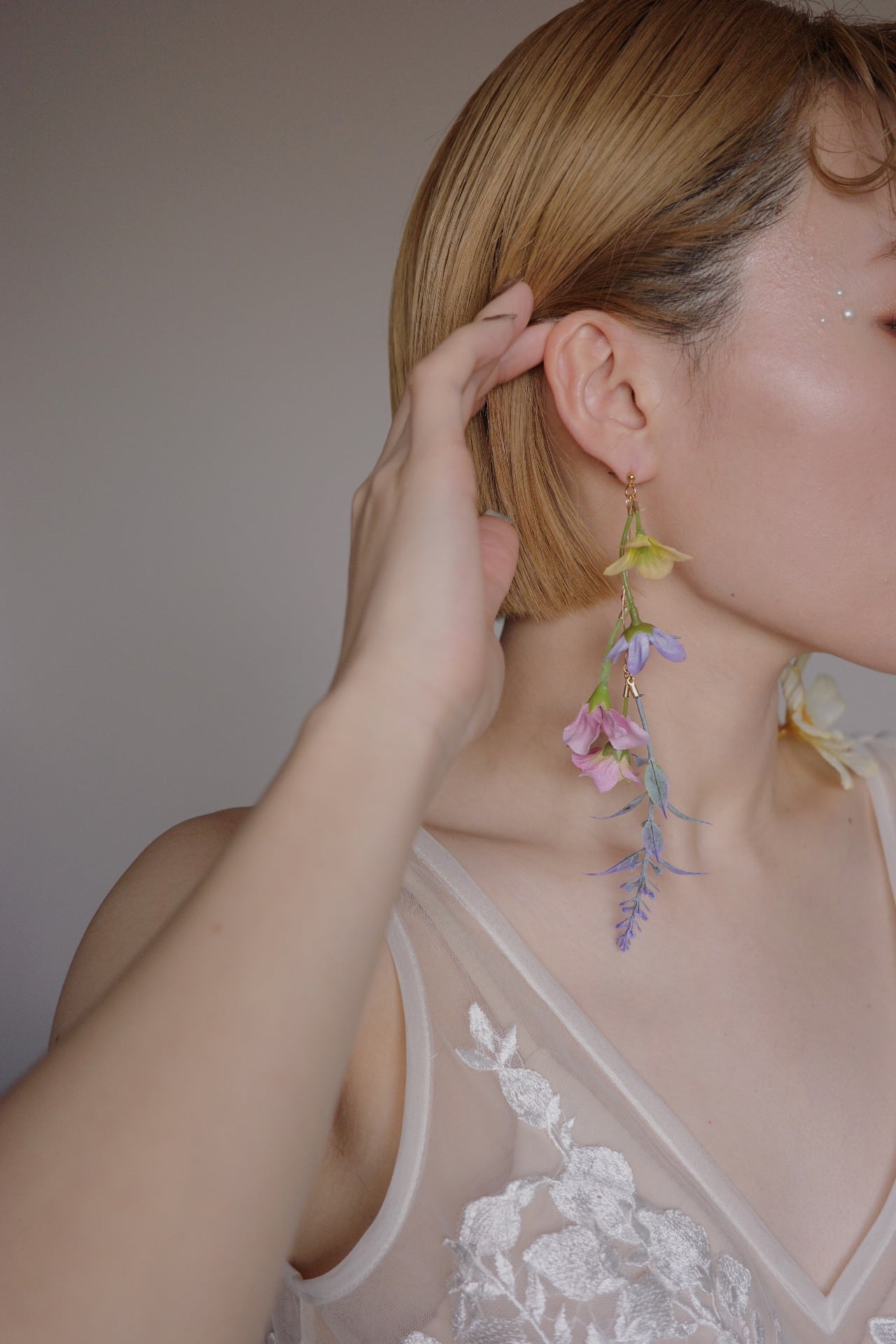 sassy. flower ear cuffs イヤーカフ イヤリング flower ear cuffs | sassy.