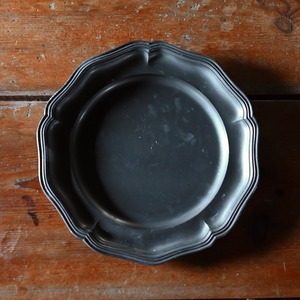Pewter Plate / ピューター プレート〈 お皿・エタン・収納・店舗什器・食器・アンティーク・ヴィンテージ 〉114005