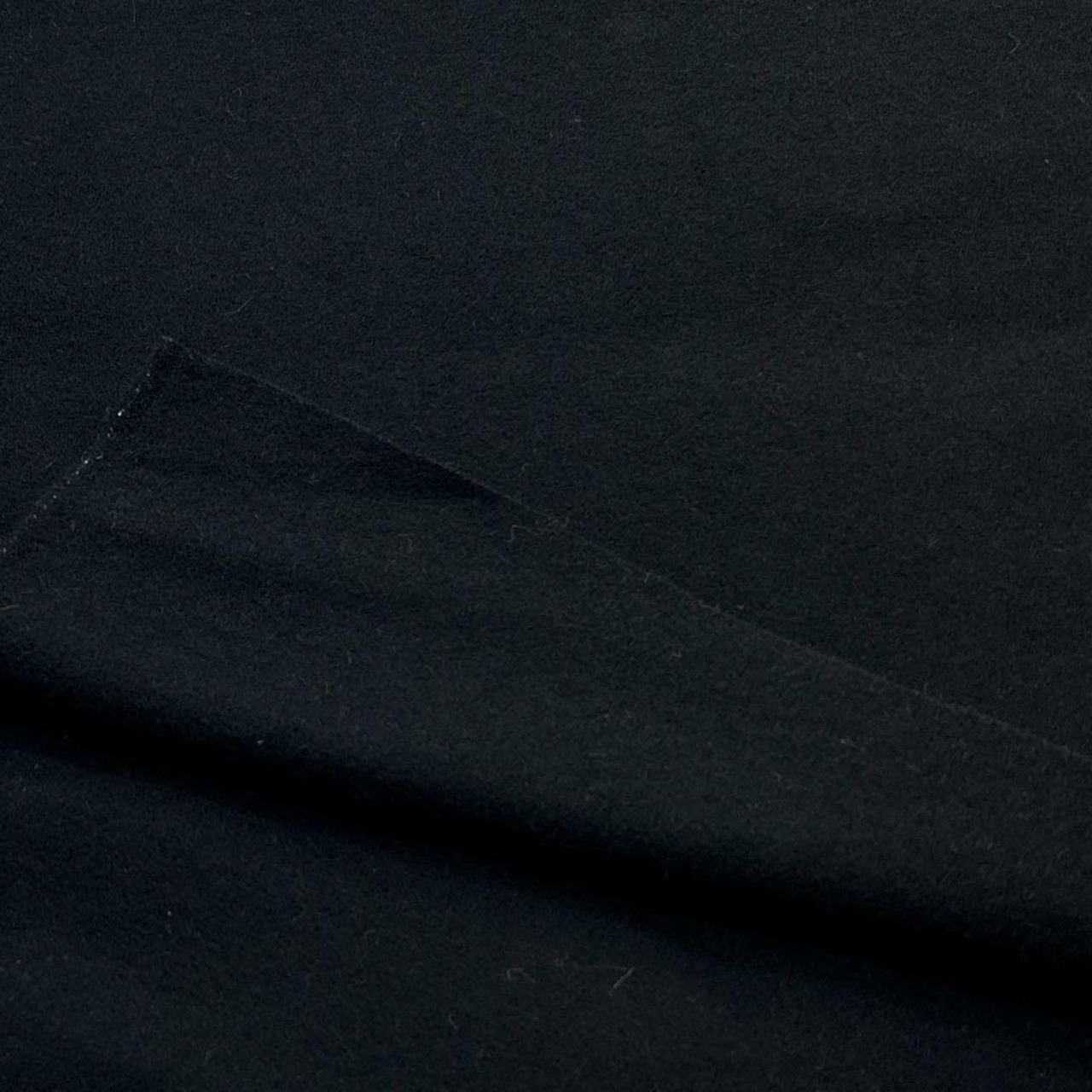 ★NY522◆2.4m◆ウール100%両面起毛圧縮生地◆ブラック