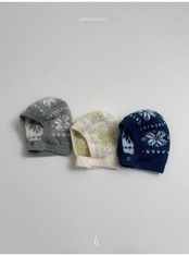 〖取寄〗韓国子供服 / 26winter / atomeme / マロン雪花ハット / キッズ *FREE*