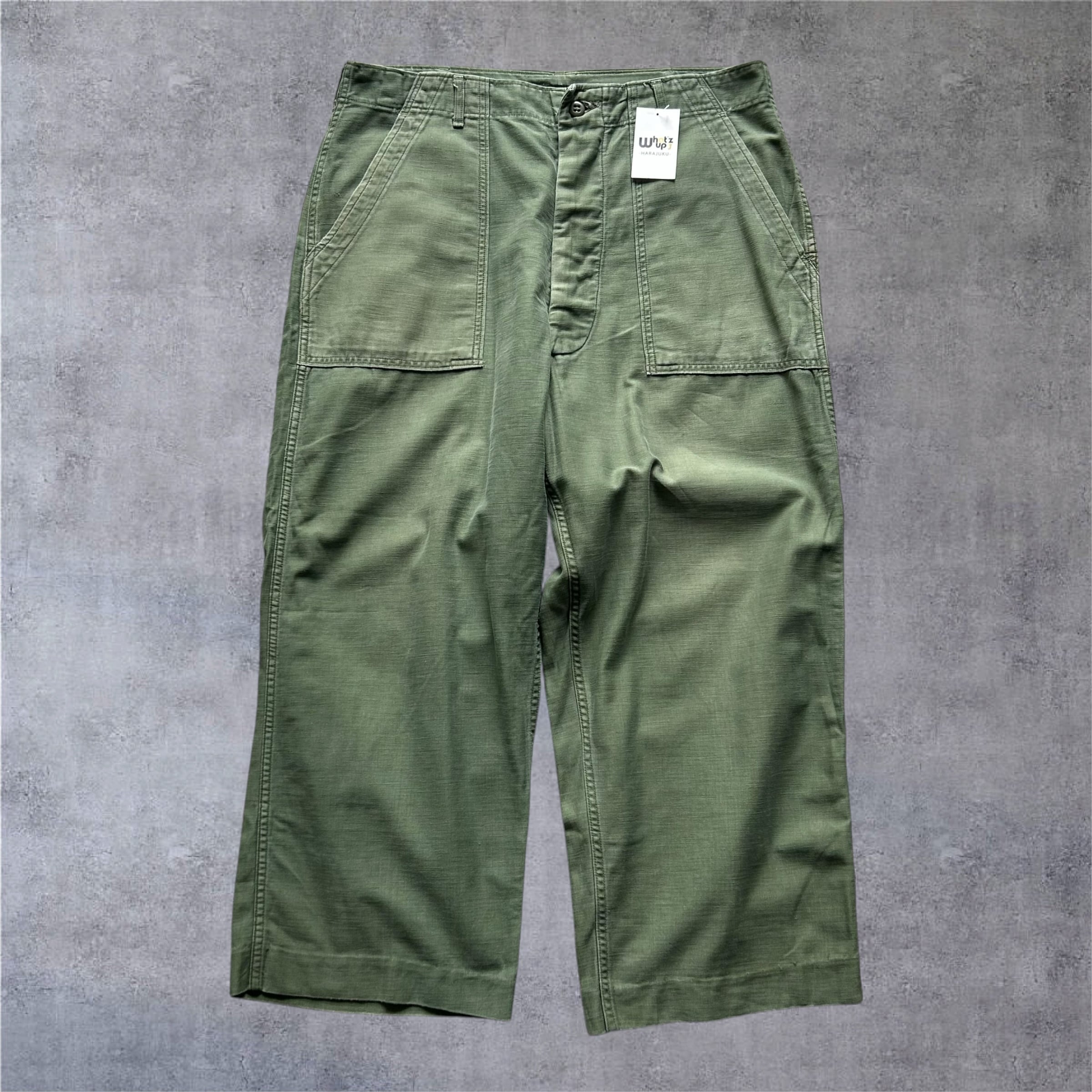 Late 1960s U.S.ARMY Cotton Baker Pants ④【高円寺店】