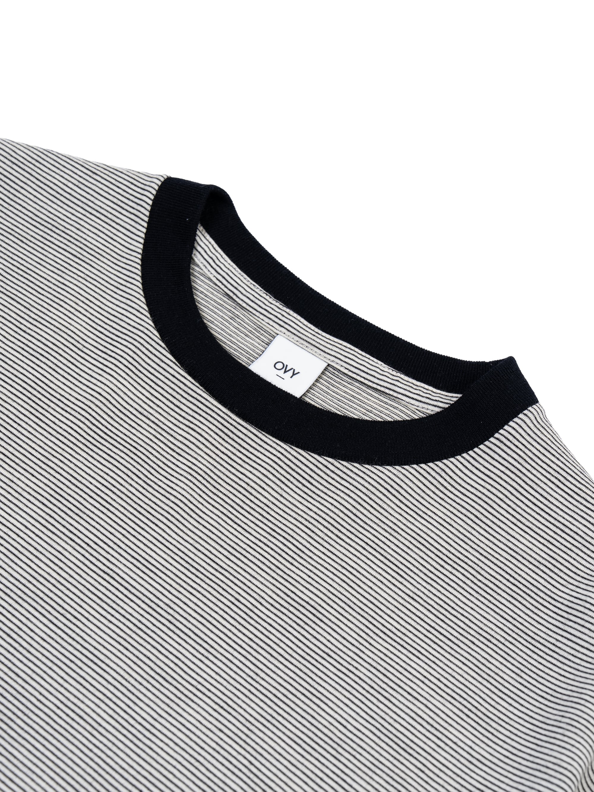 【Lサイズ・送料込】OVY Wool Border Relax T-shirts Wool Border Relax T-shirts | OVY