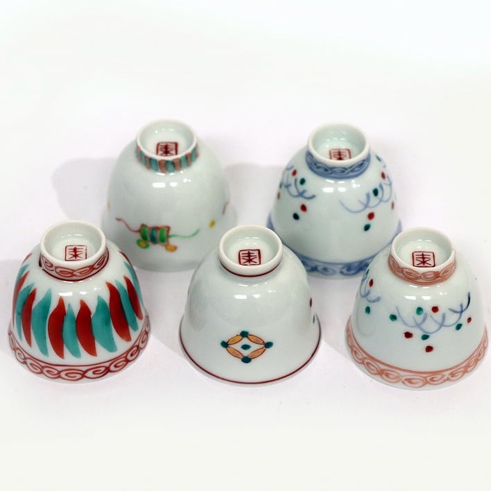 猫顔ぐい呑み（おちょこ） ※白猫のペア（2個）販売のページです