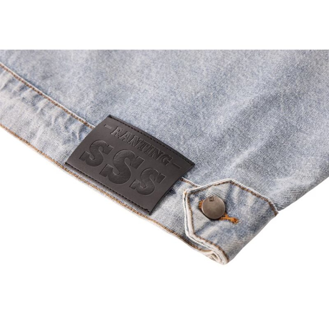 2COLOR/SOUTH embroidery logo velvet jacket - 11