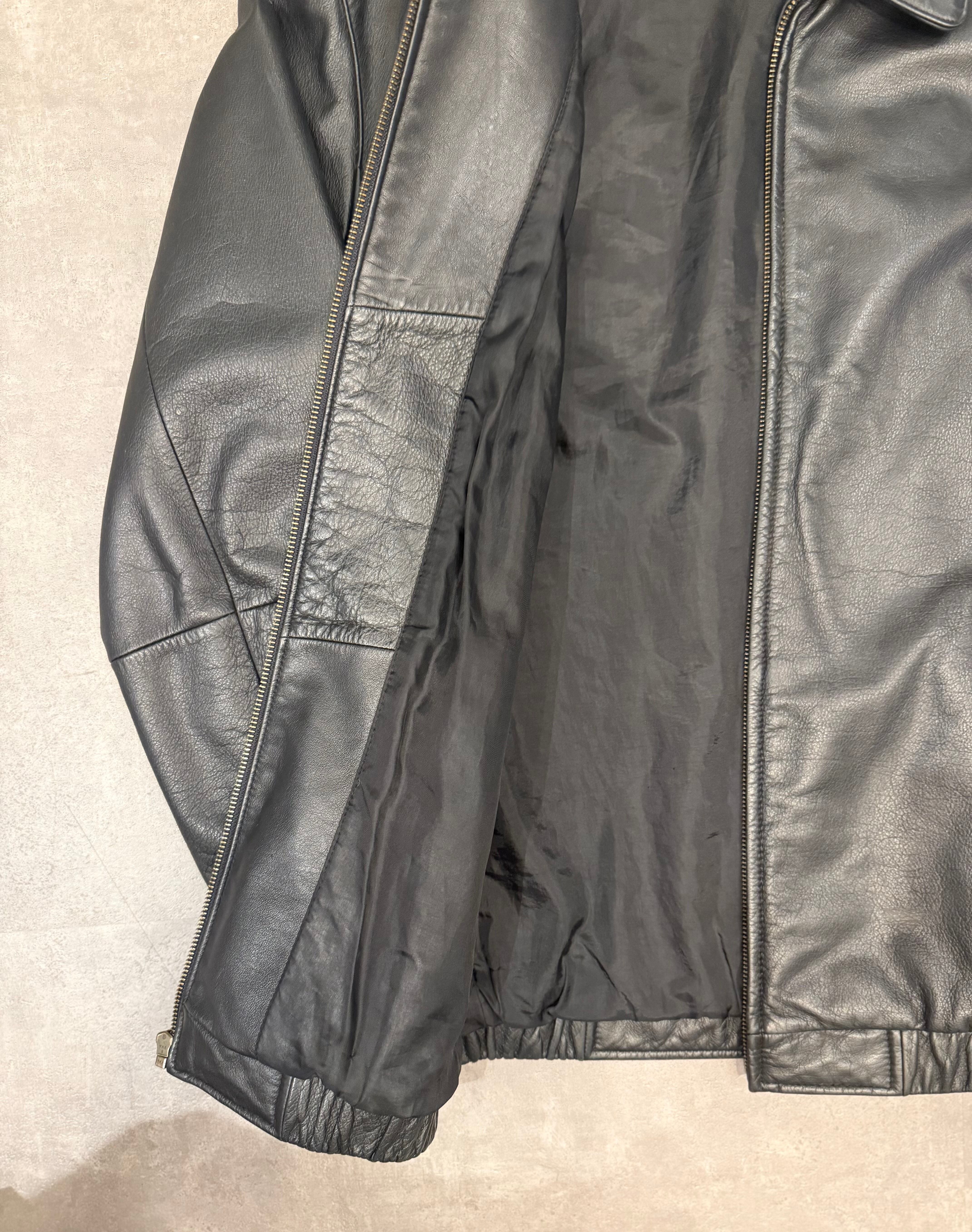 PRESTON & YORK LEATHER JACKET | ancient
