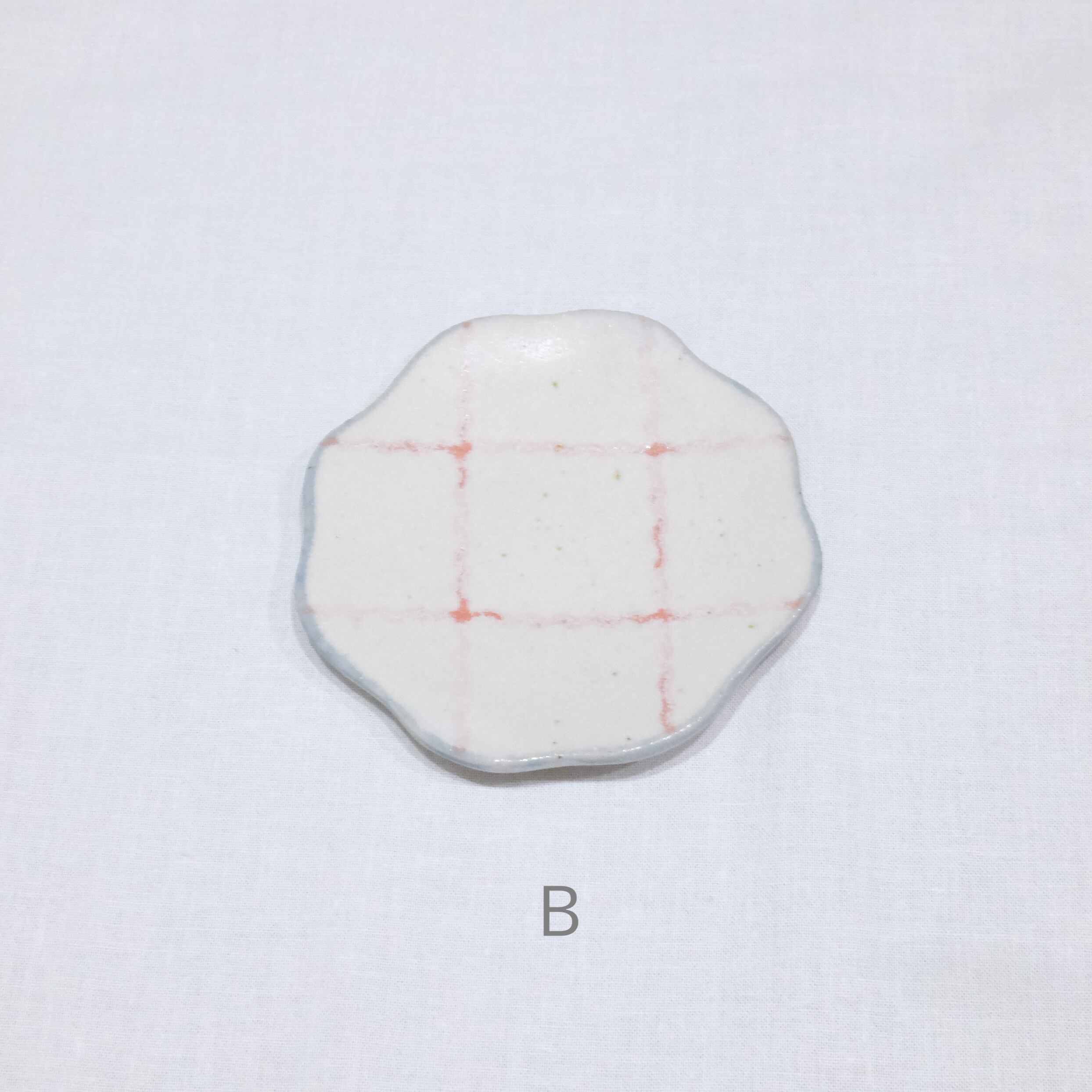 小皿（花）