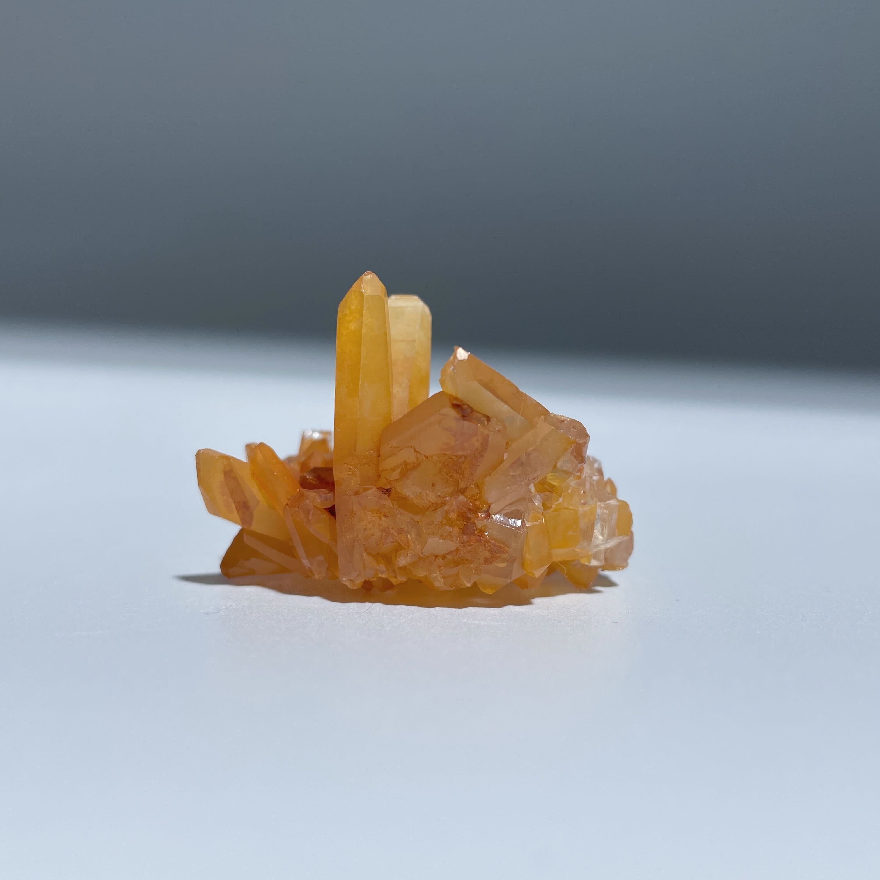タンジェリンクォーツ クラスター33◇ Tangerine Quartz ◇ 天然石