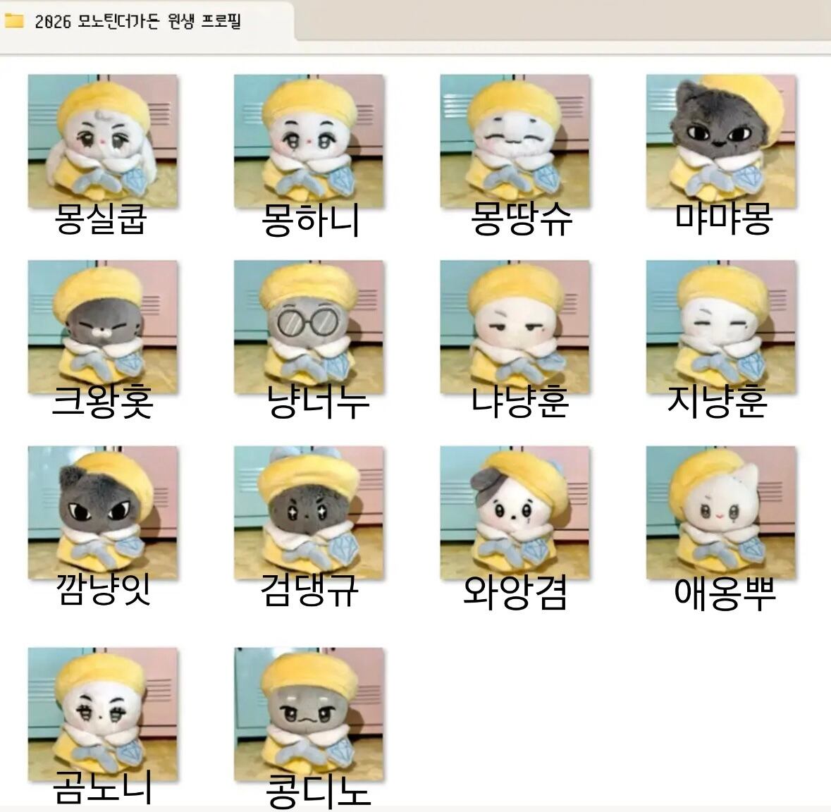SEVENTEEN 8cmドール 모노틴 ~ 6/24〆 [201] | Kmi JPGO