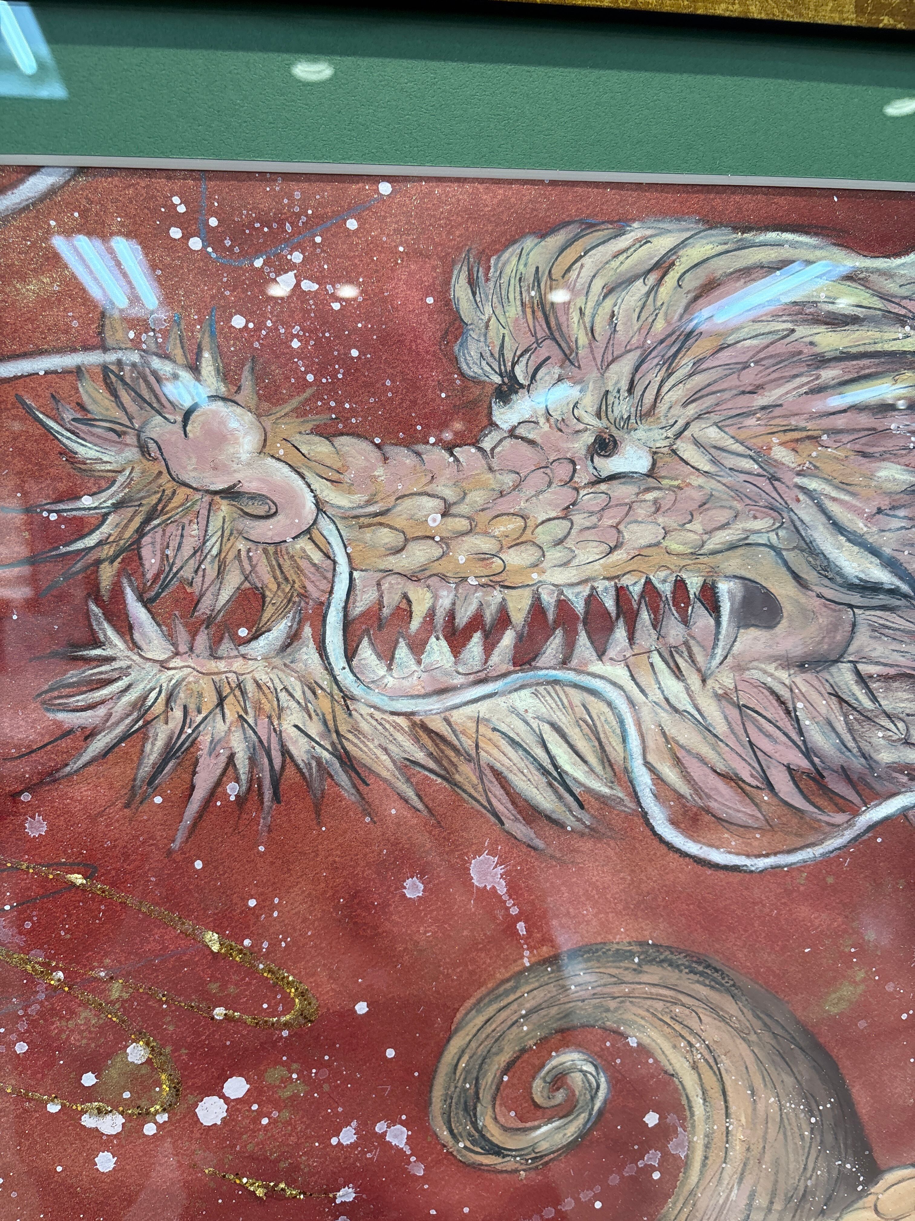 絵画『白龍』原画 | YURI YOSHINAGA ART SHOP エドマッチョ
