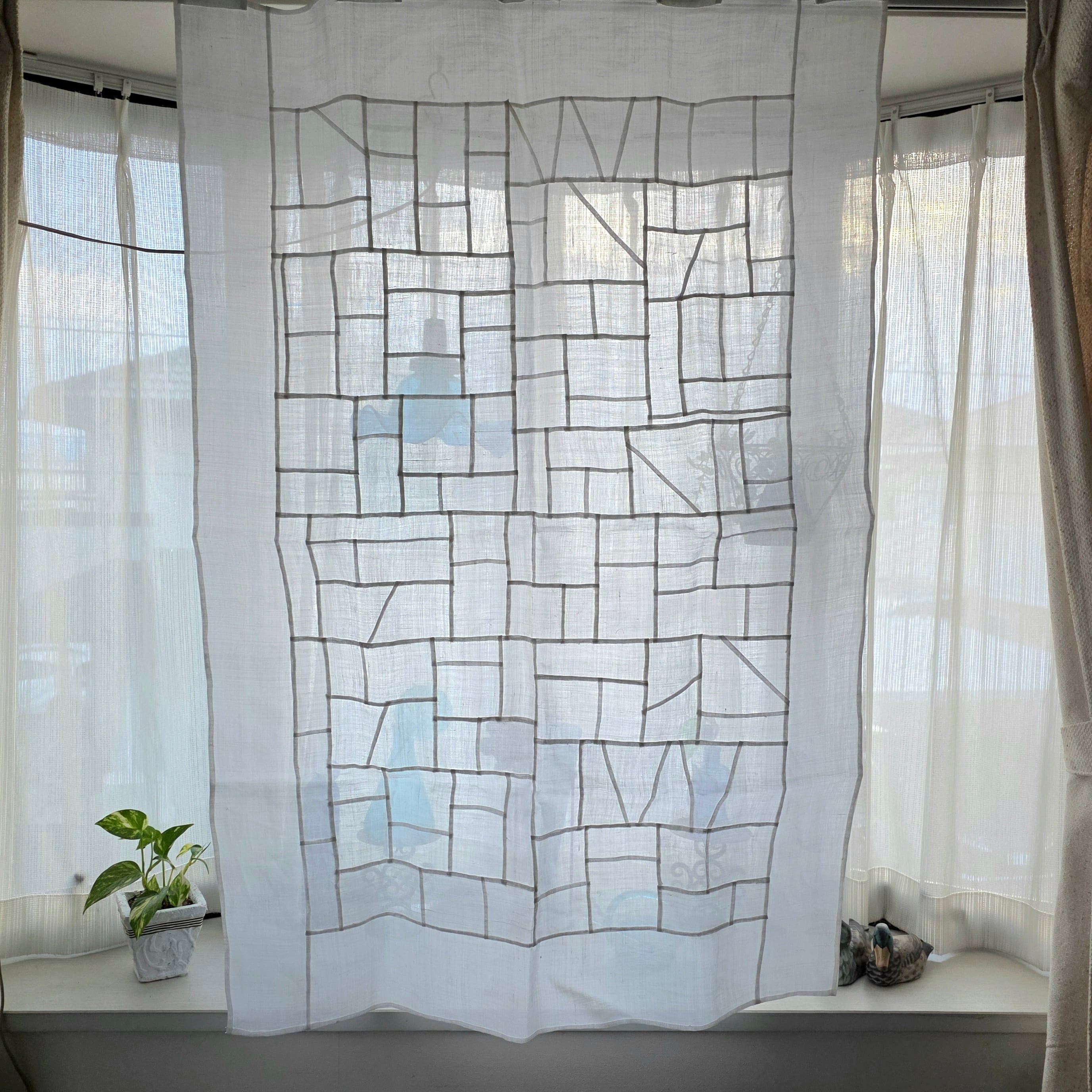 韓国直輸入 ミシン縫いポジャギ 120×80cm | ポジャギ専門店 ＊Hanamore＊