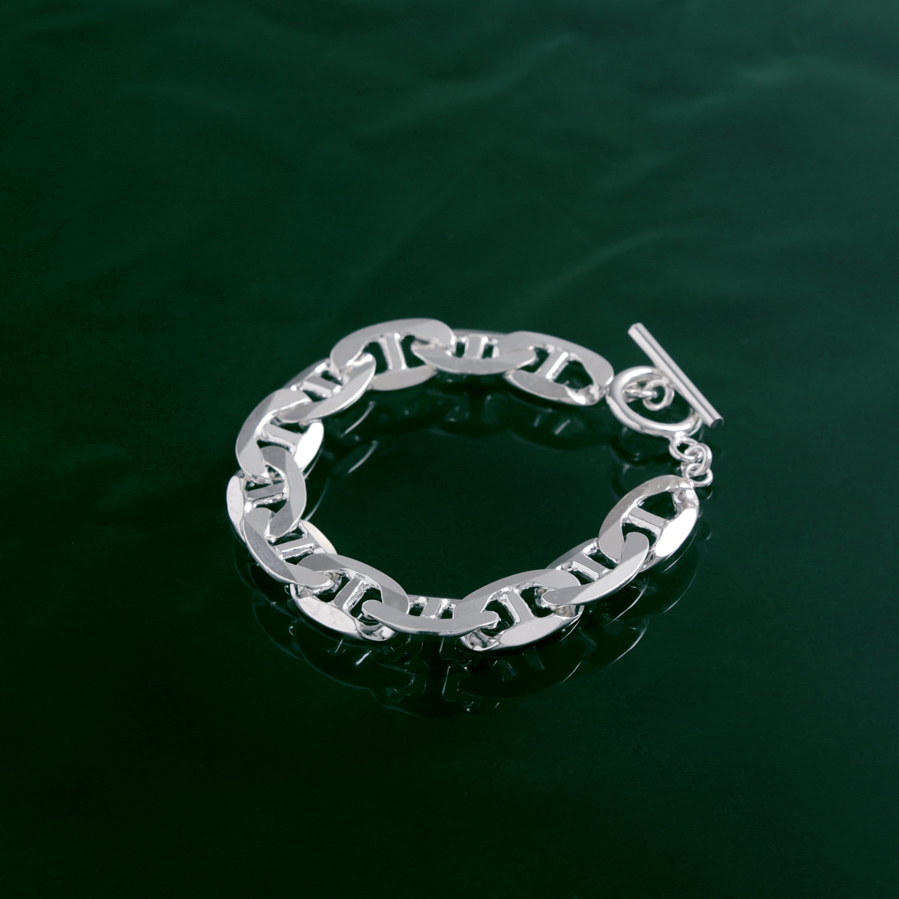 アクセサリー YArKA flat marinachain bracelet [byoca] flat marina(anchor) chain bracelet [byoca] / Y2310KHB5236 | YArKA