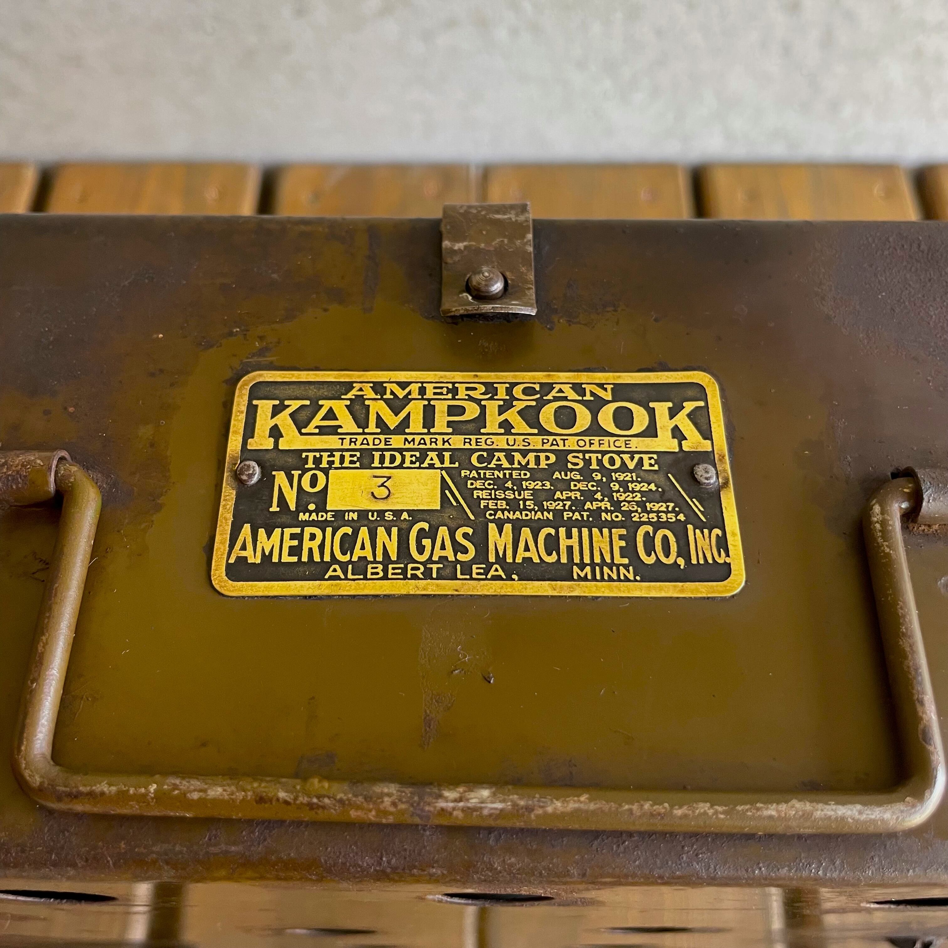 AGM KAMPKOOK NO.3 アメリカンガスマシーン ビンテージ コンパクト