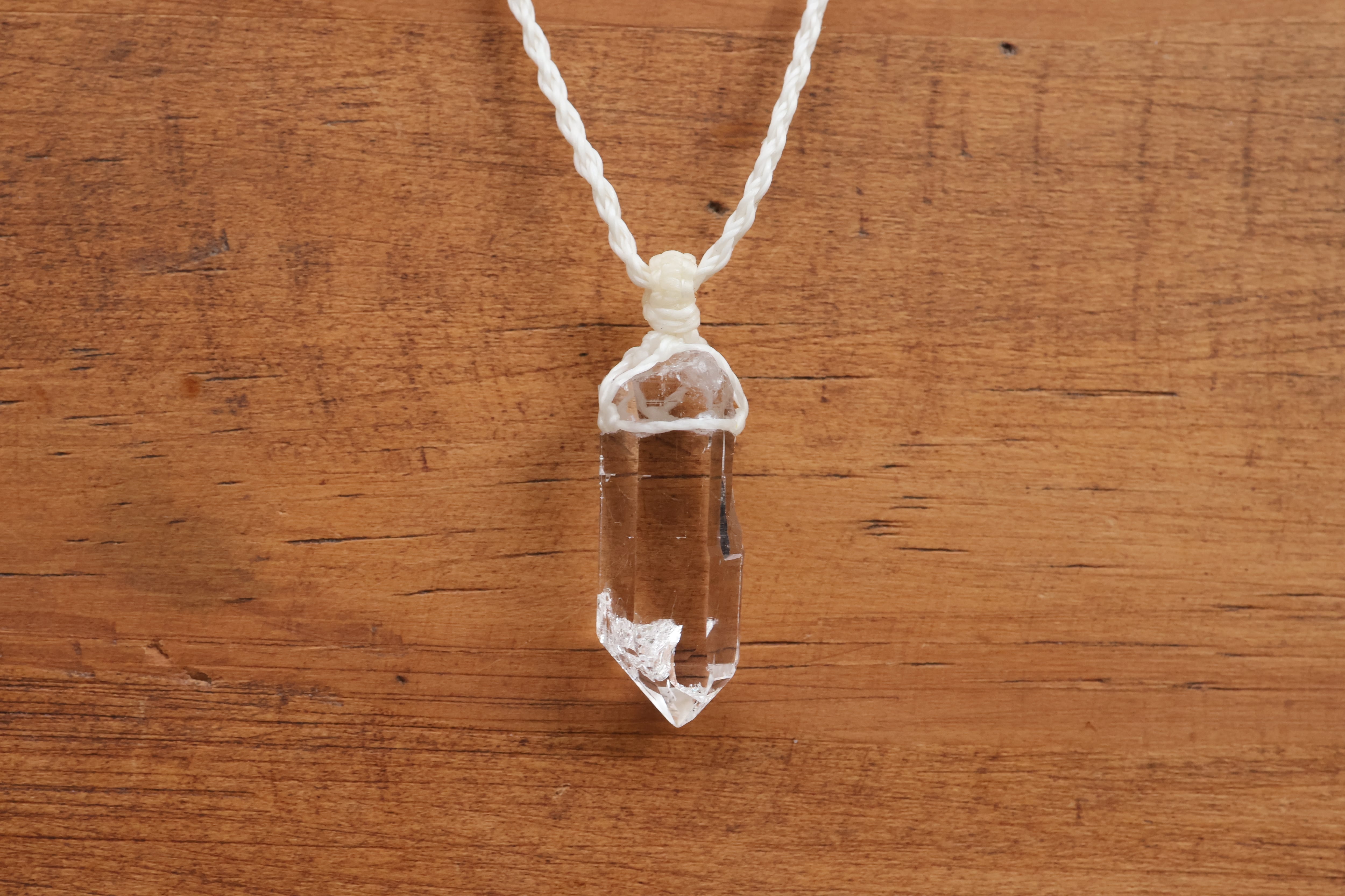 ヒマラヤ水晶ネックレス マニハール産 | 石垣島の夜光貝アクセサリーと