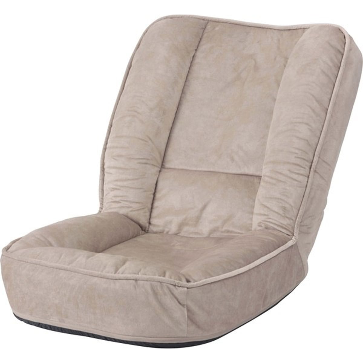 フロアチェア RKC-188 座椅子 耐摩耗性 防水 防水加工 ペット くすみカラー ニュアンスカラー ベージュ くすみピンク ペット対応 シンプル かわいい ペットハウス リクライニング 6段階 リビング 一人暮らし