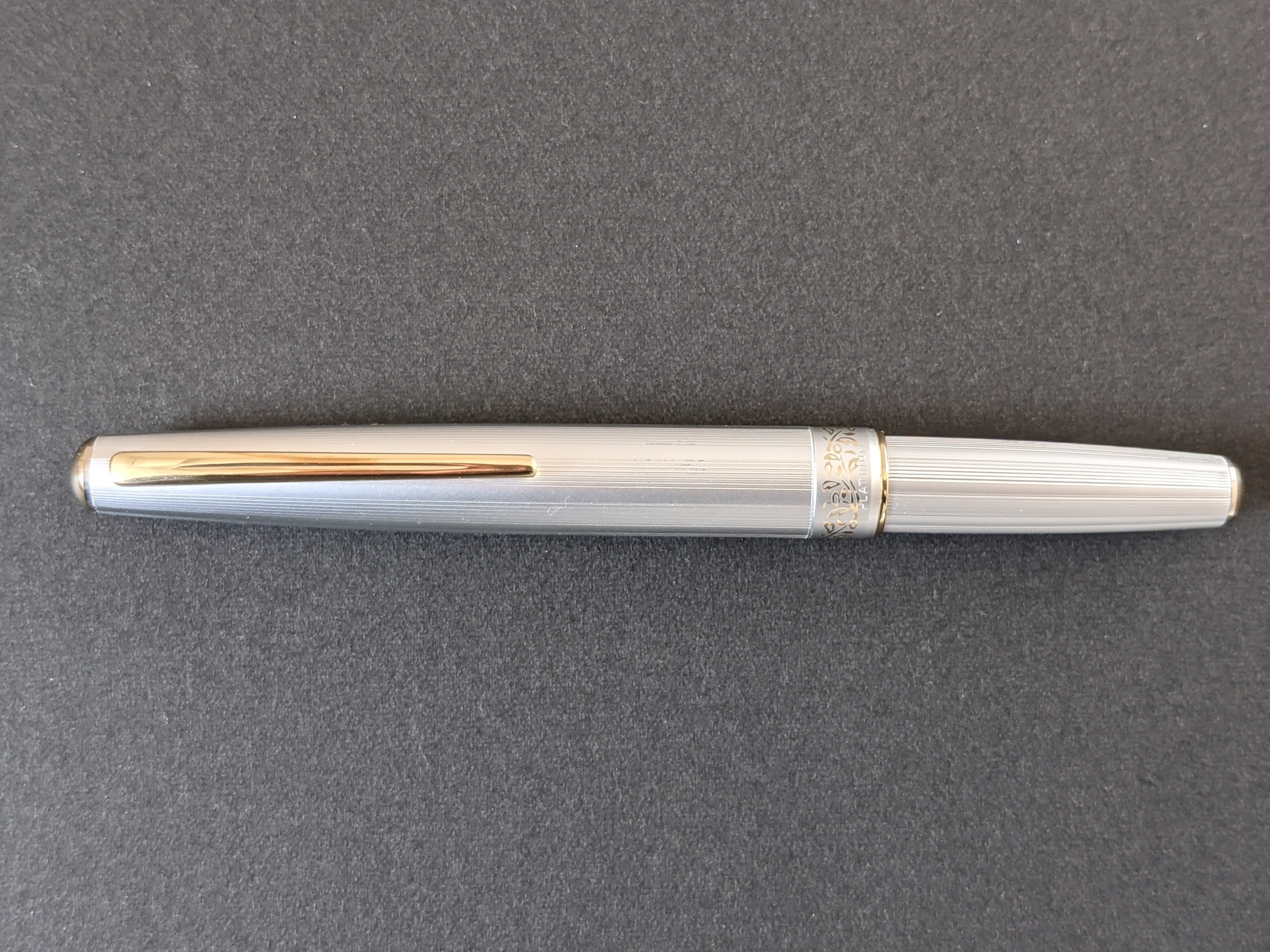 PLATINUM プラチナ ポケット ステンレス 18K 細字 60s 万年筆 60s プラチナ ポケット PLATINUM （細字） 18K 02400 | 川口明弘の調整