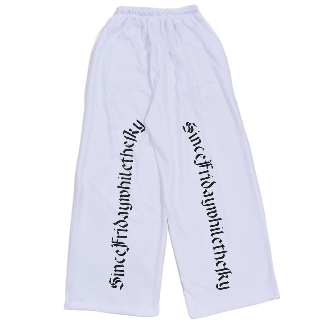 火曜17時まで▷2,739円OFF！】BACK LOGOスウェットパンツ