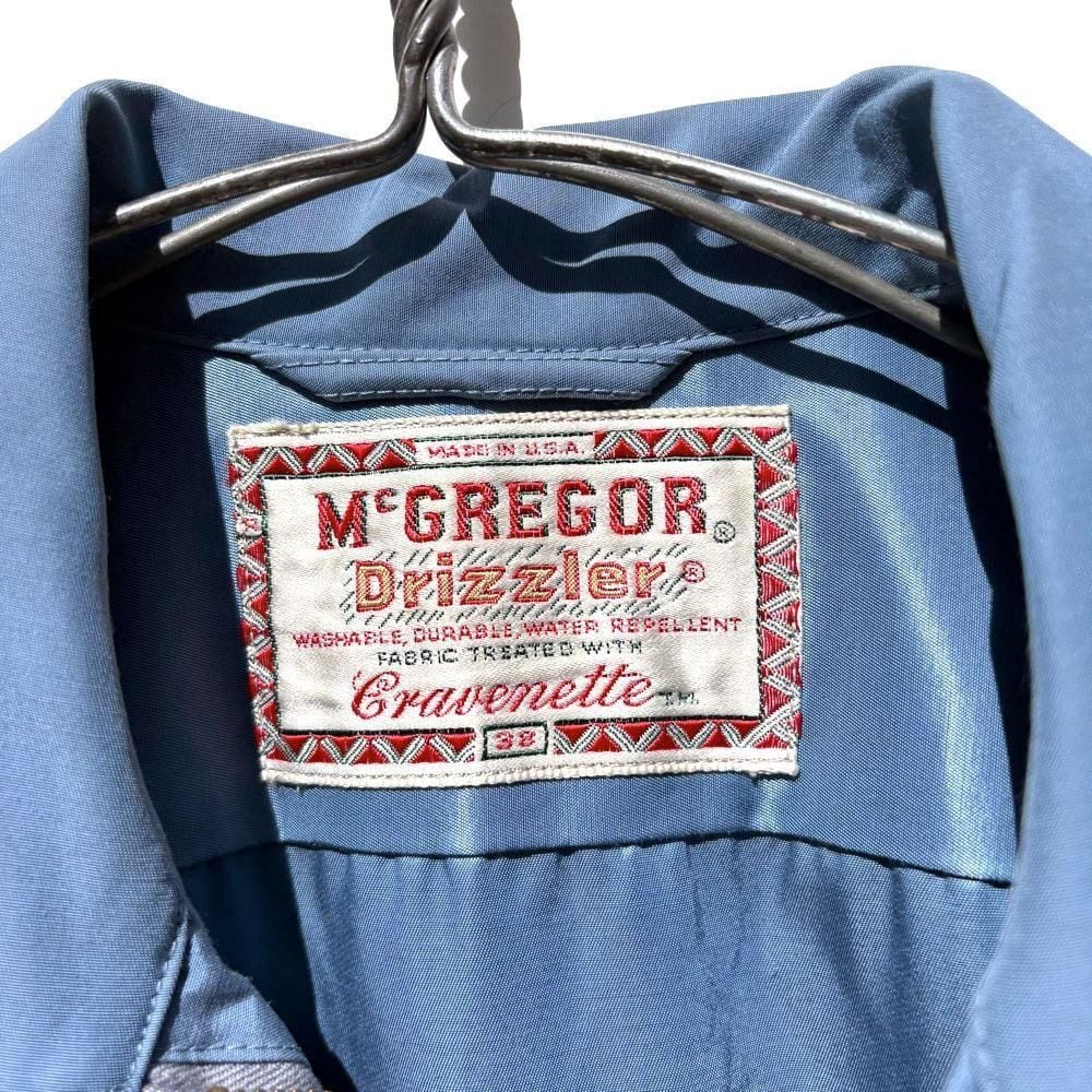 McGREGOR - Made In USA] Vintage Scottish Drizzler Jacket [1960s