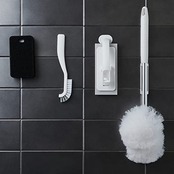 アズマ工業(Azuma Industrial) スマート 浴槽洗いスペア sm@rt浴槽洗い交換用スペアブラシ 水だけで汚れが落ちる 水切れが良い 乾きが早い お風呂掃除 浴室用ブラシ 拭き幅20cm sm@rt-SP831