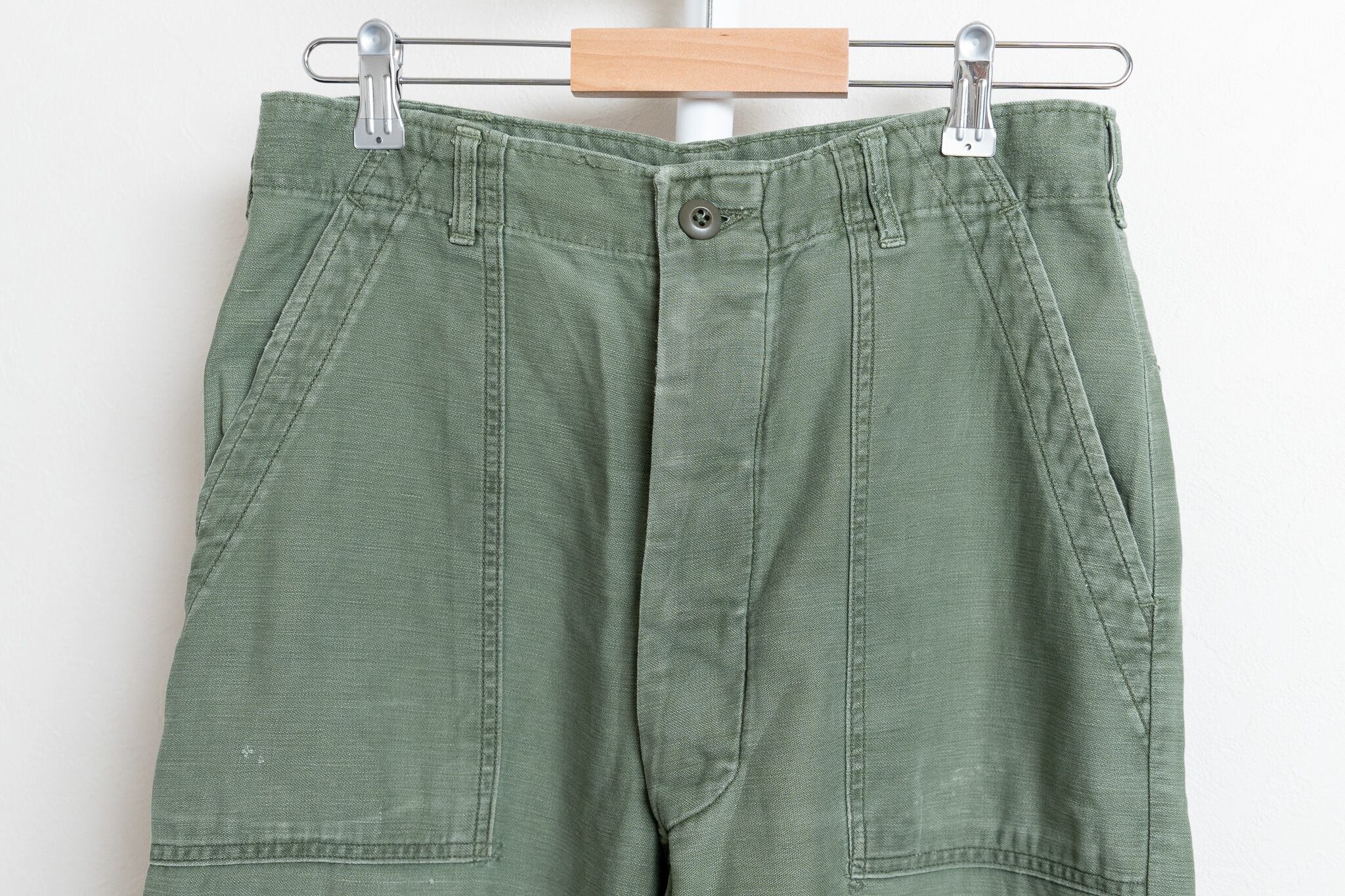 ×U.S.Army Utility Trousers OG Used 実物 米軍 ベイカー