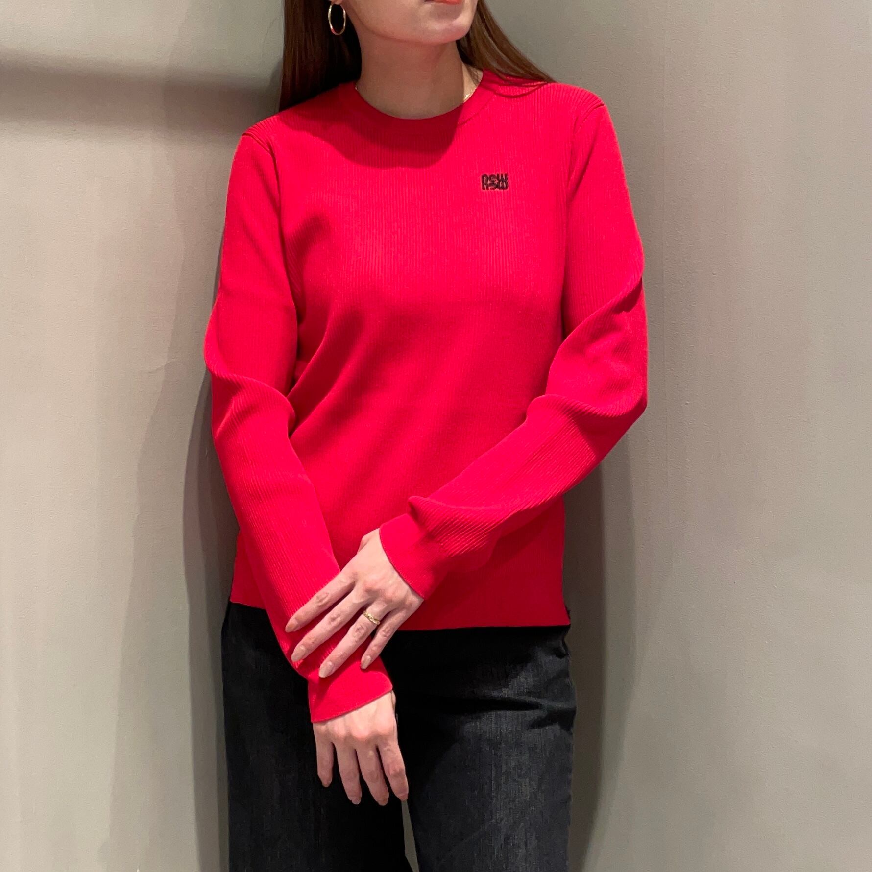 着用ライブあり】TORRAZZO DONNA/ウェーブフリル半袖ブラウス