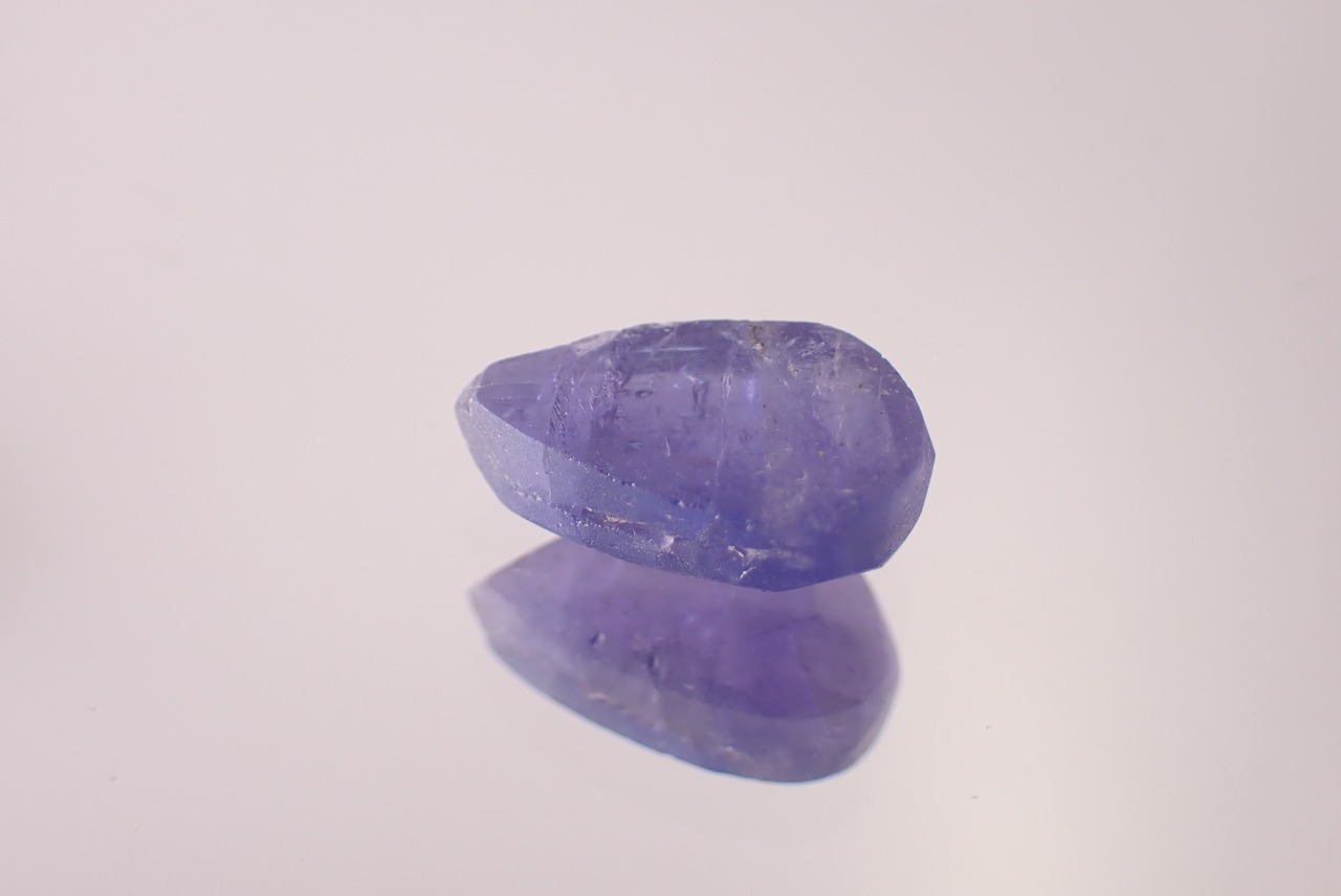 【研磨セット】未研磨タンザナイト　5.0ct　[D11‐51]