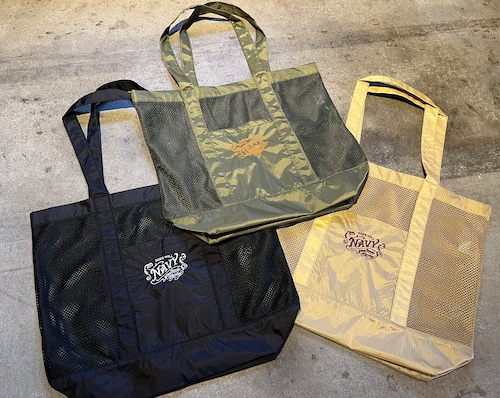 SIGN PAINT MESH TOTE BAG