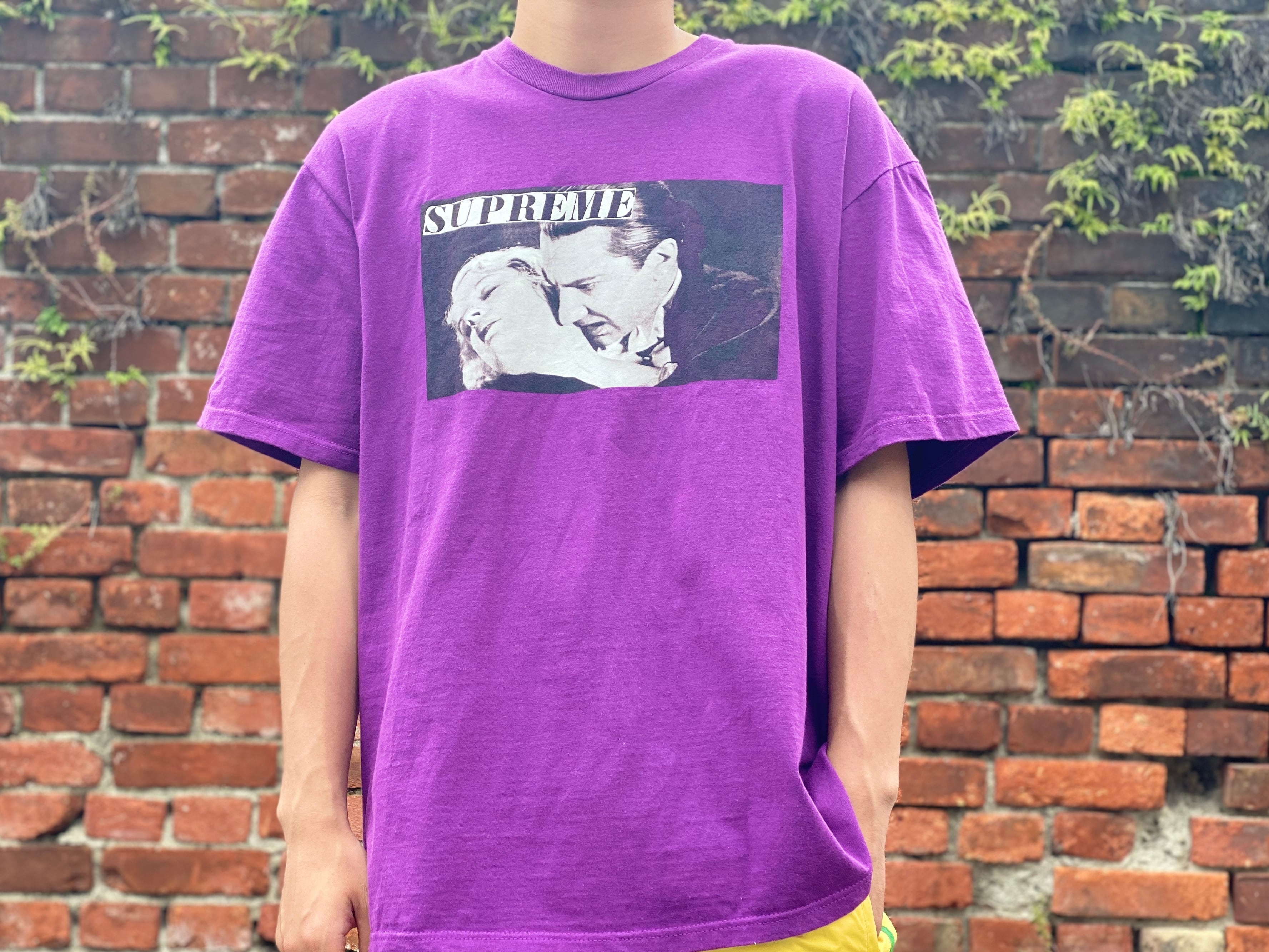 紫 M Bela Lugosi Rayon S/S Shirt 半袖シャツ