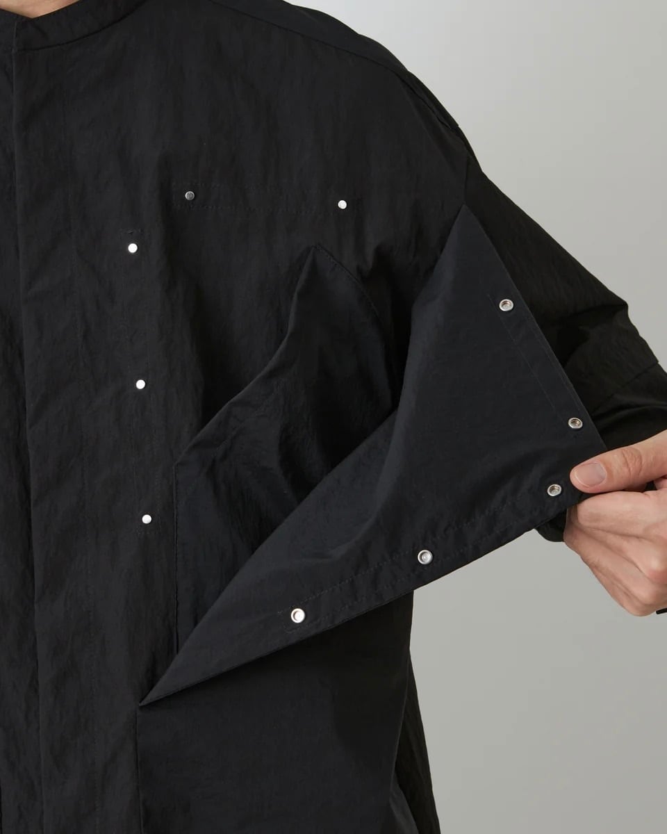 BLK White Mountaineering】ZIP OFF SHIRT | idealclasse