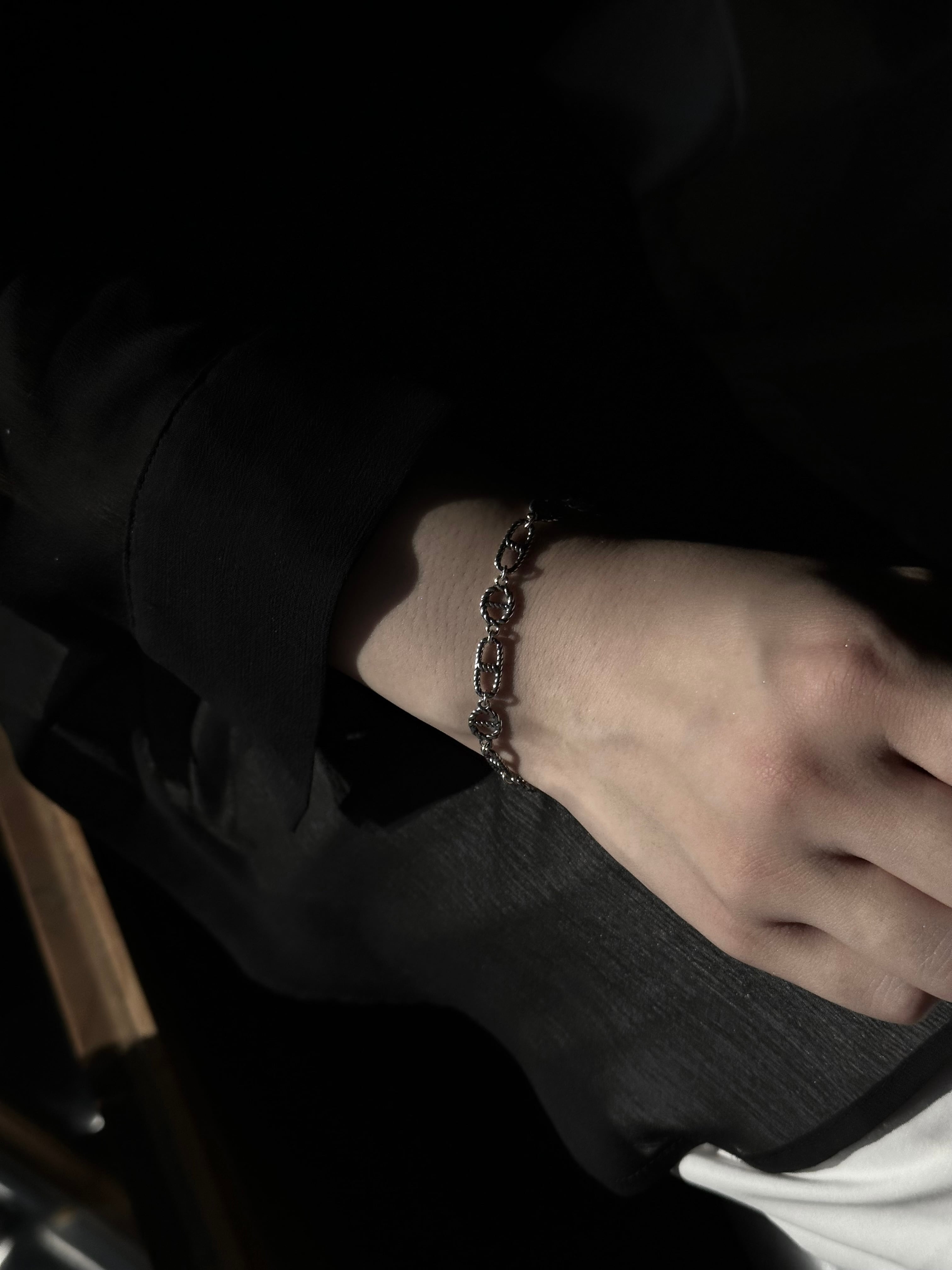 【lncs】s925 Designed Anchor Bracelet s925 Designed Anchor Bracelet | Lncs