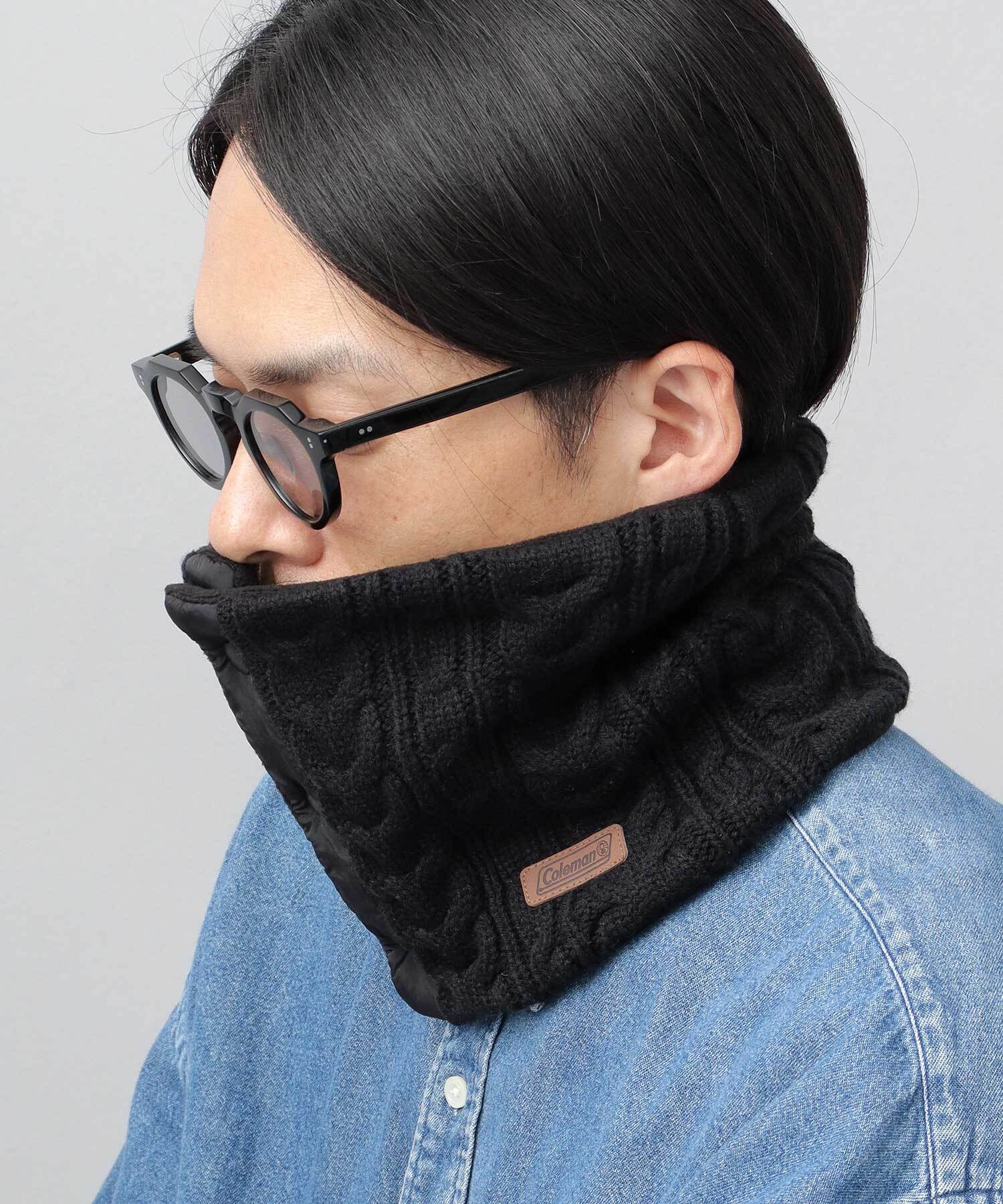 カズヤ様 美品 MARK&LONA ダウンパンツ / 新品 ネックウォーマー osharewalker マフラー メンズ 秋冬 首巻き ネックウォーマー