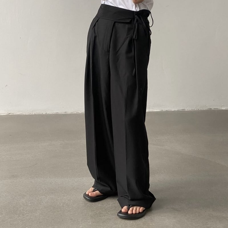 niche brand wide pants（ニッチブランドワイドパンツ）-b646 ...