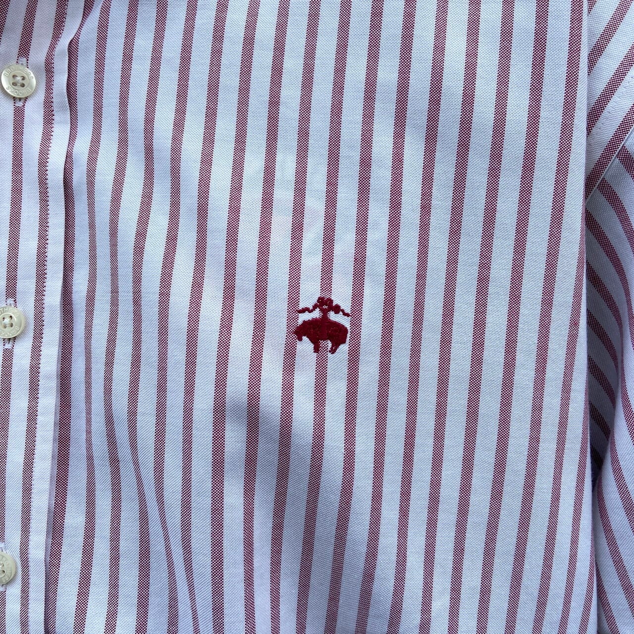 90年代 Brooks Brothers ブルックスブラザーズ ストライプ ボタン