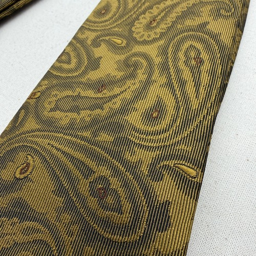 90-00s vintage necktie VISCONTI ネクタイ　ペイズリー　イタリア　n-199