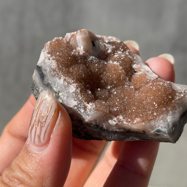 【アメジスト／ゼオライト】クラスター｜鉱物 天然石 パワーストーン