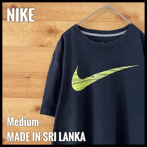 【NIKE】Swoosh スウッシュ ロゴ プリント Tシャツ ナイキ M  us古着