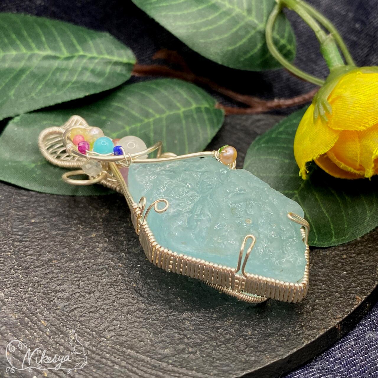 ✴️大粒　チャロアイト　アクアマリン　ラベンダー翡翠　天然石　誕生石　翡翠 ✴️大粒 チャロアイト アクアマリン ラベンダー翡翠 天然石