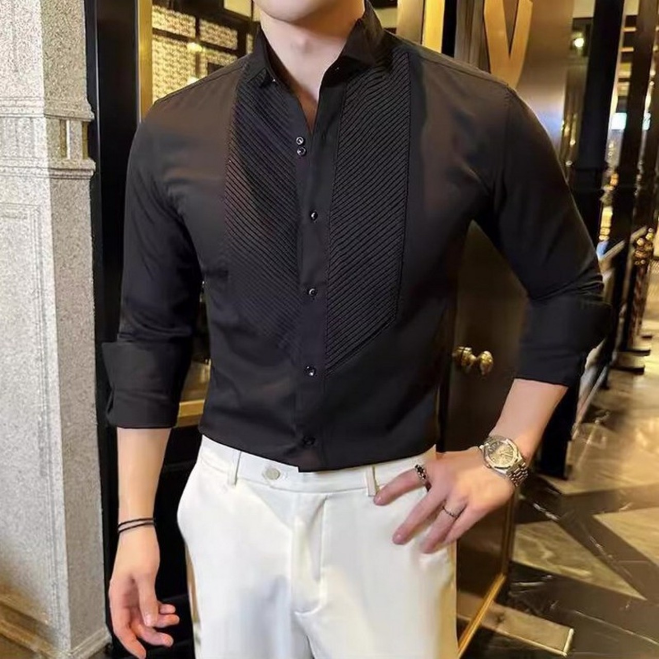 business formal shirts 00086