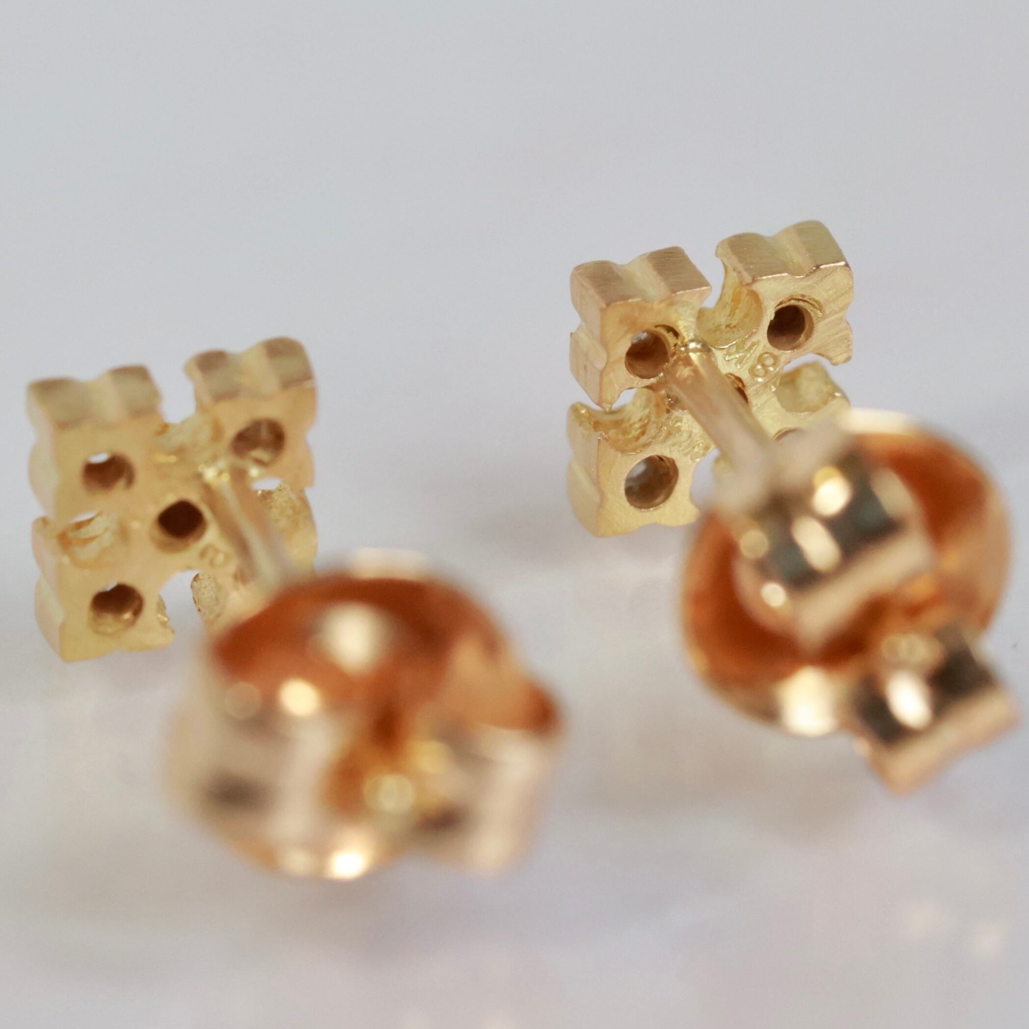 18K ローリーロドキン ダイヤモンド ピアス 750 K18 Loree Rodkin