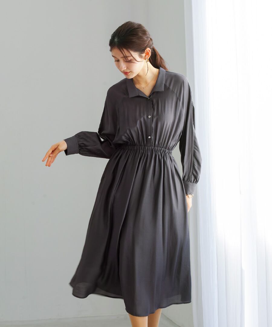 SALE 60％OFF】【 上品に揺れる 】シルキーローン・ウエスト