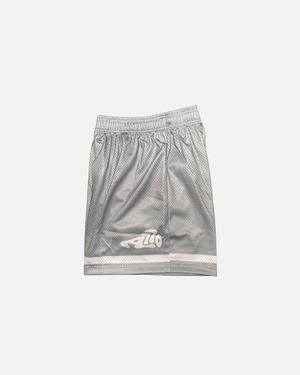 Logo Mesh Shorts - gray