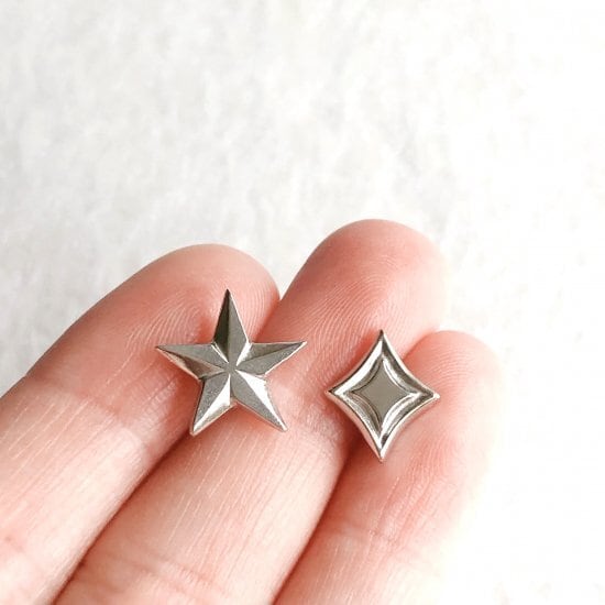 Stella earrings silver925 | 装身具あかり