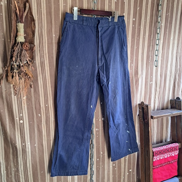 70's~ フランス製 ペインターパンツ used [512031]