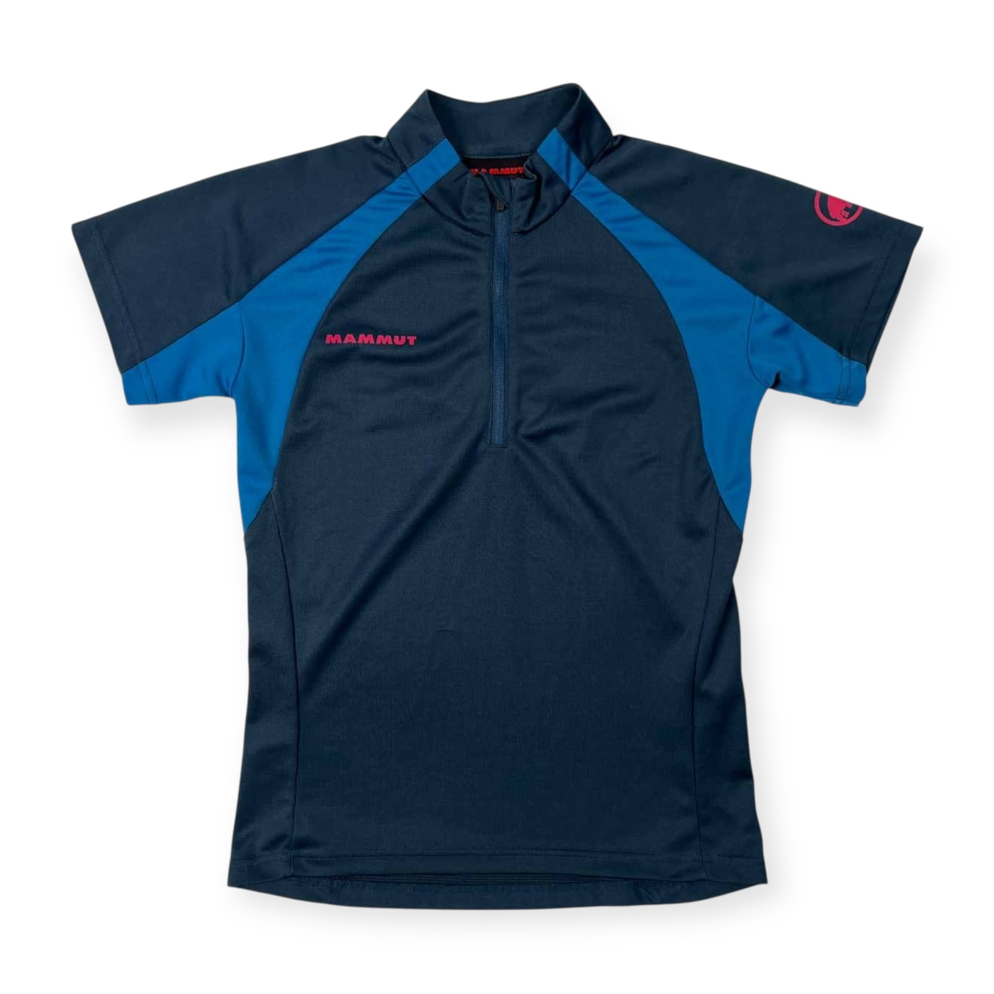 MAMMUT マムート ハーフジップ 半袖 ドライ Tシャツ サイズ S