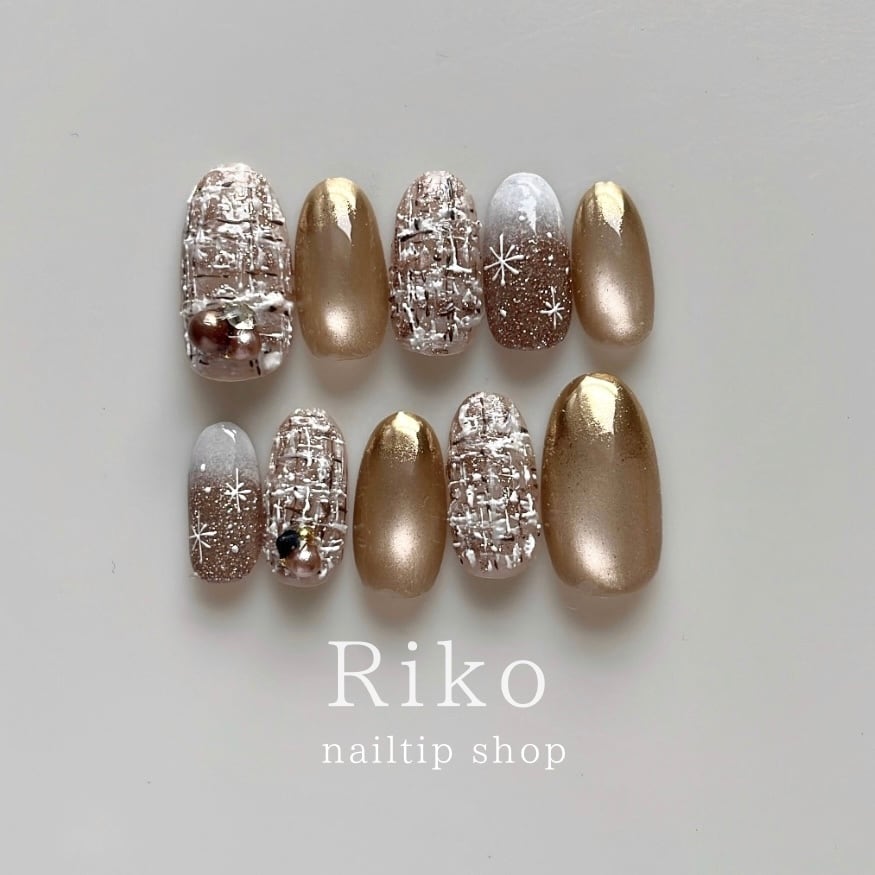 ツイード 秋 冬 上品 華やか 大人可愛い #ncs006