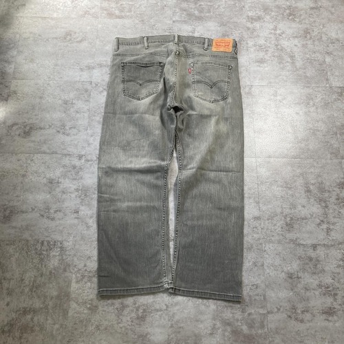 【W38 L30】 japan levi's black リーバイス 569 詳細写真2