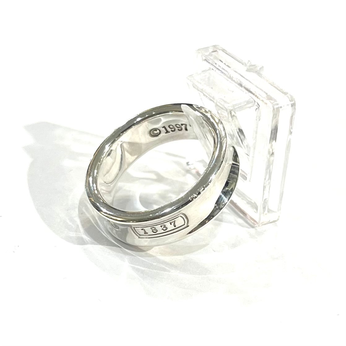 TIFFANY&CO】【18号】2614 ナローデザインシルバーリング 15号